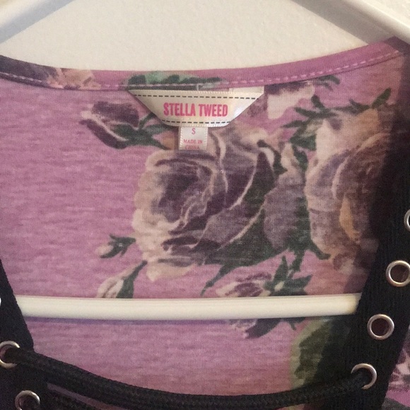 Purple Roses Shirt - Picture 3 of 4